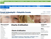 Tablet Screenshot of antipedophil.fr